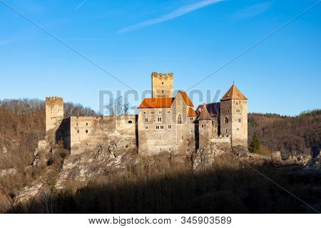 Hardegg castle in Northern Austria