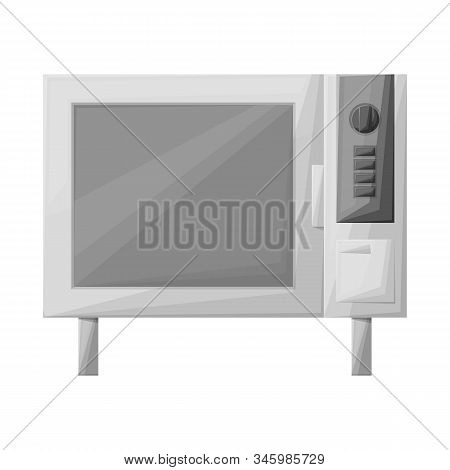 Vector Design Of Oven And Convection Sign. Web Element Of Oven And Microwave Stock Vector Illustrati