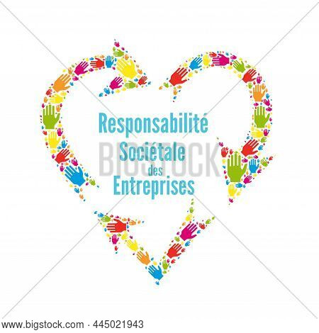 Corporate Social Responsibility Called Responsabilite Societale Des Entreprises In French Language