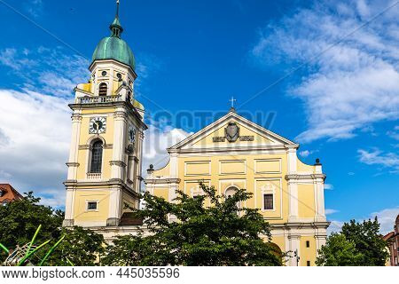 St. Joseph Is A Roman Catholic Church Located In Maxvorstadt, Munich, Bavaria, Germany.