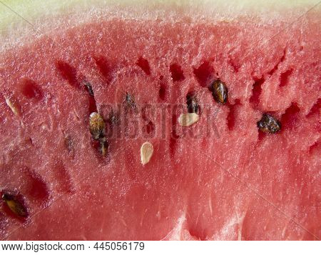 Fresh Sliced Watermelon Close-up  Beautiful  Organic Eco Wegan  Photo Food Background