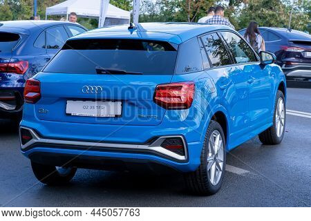 Galati, Romania - September 15, 2021: 2021 Audi Q2 3.5 Tfsi