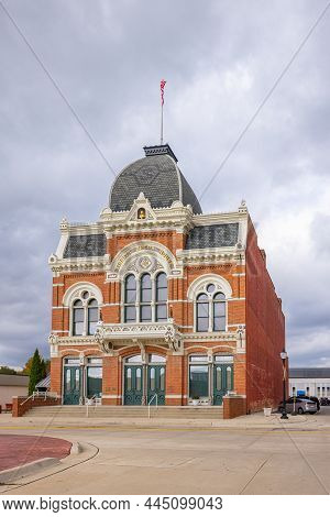 Coldwater, Michigan, Usa - October 21, 2021: The Historic Tibbits Theater