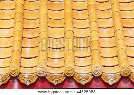 Orange Tile Roof.