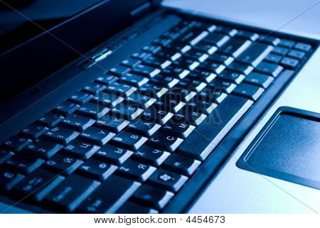 der Laptop. Büro-Rechner