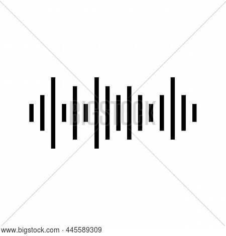 Equalizer Music Flat Icon Vector Symbol Stock Illustration Web.