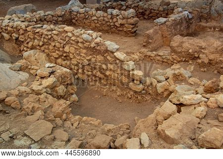 Ceramic Workshop In Quarter M On The Excavations Of The Minoan Palace In Malia, Crete