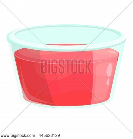 Gelatin Jelly Icon Cartoon Vector. Sweet Candy. Gum Food