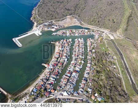 Aerial View Of Chengene Skele - Fishing Village (ribarsko Selishte) Near City Of Burgas, Bulgaria