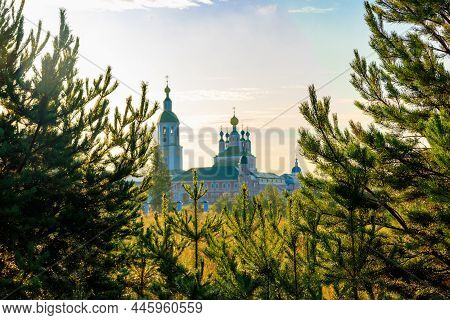Sanaksar Monastery Of The Nativity Of The Mother Of God In Temnikov, Republic Mordovia, Russia