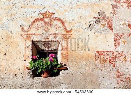 Architectural detail in Tirol, Europe