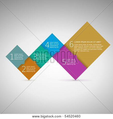 Progress steps for your presentation.
