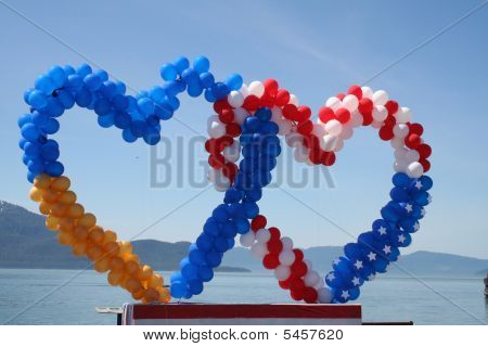Independence Day Hearts