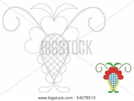 The Moravia ornament _coloring_5