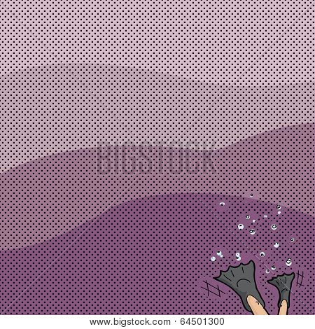 Diving Underwater