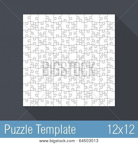 Puzzle Template 12X12