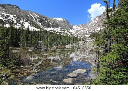 Lake Haiyaha, Rocky Mountains