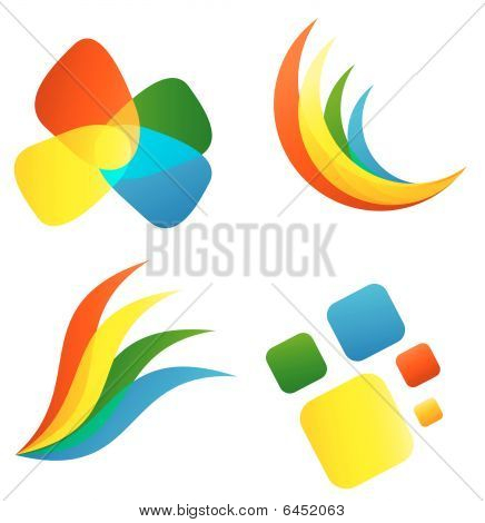 抽象的なアイコン