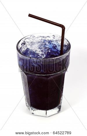 Ice Pigeonwings Herbal Drink
