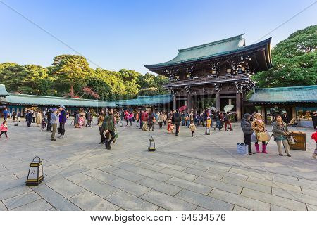 Meiji-jingu Shrine in Tokyo