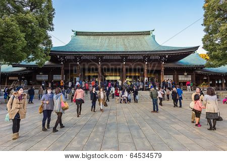 Meiji-jingu Shrine in Tokyo
