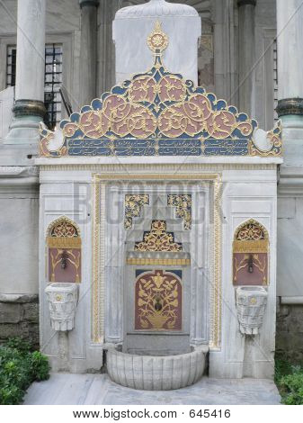 Brunnen am Topkaki Palast
