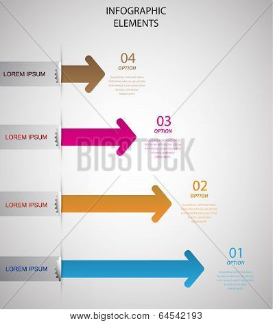 Infographic Elements Set. Vector