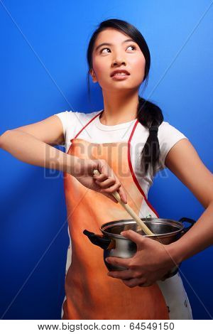 Portrait of an tractive elegant young woman.