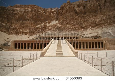 Hatshepsut temple at west bank of Luxor, Egpyt