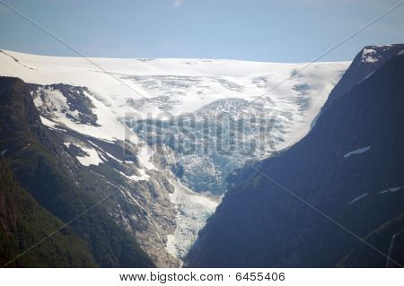 Briksdal glacier in Norway