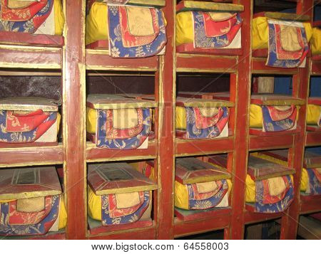 Repository of books.