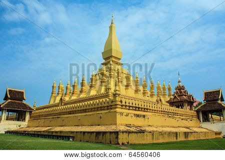 Pha That Luang , Vientian , Loas