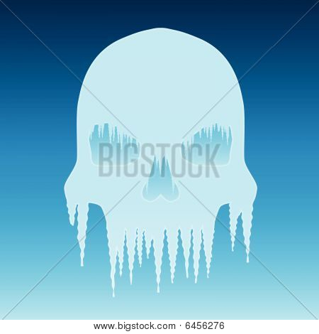Icicle kraniet illustration