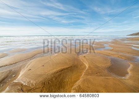 Sandymouth Cornwall England Uk