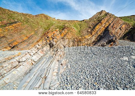Sandymouth Cornwall England Uk