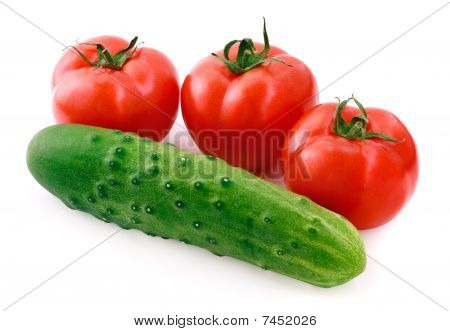 Pomodori e cetrioli