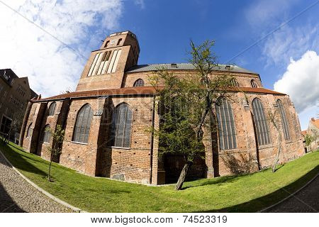 Gothic St Petri Church In Wolgast