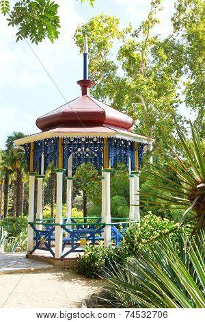 Summer Pavilion In Nikitsky Botanical Garden