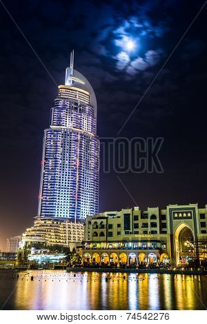 Address Hotel In The Downtown Dubai Area Overlooks The Famous Dancing Fountains
