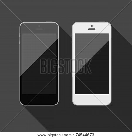Isolated touch screen smartphone