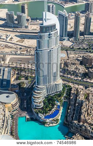 Address Hotel In The Downtown Dubai Area Overlooks The Famous Dancing Fountains