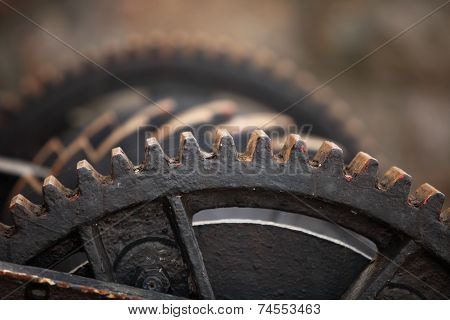 Steel Cog Wheels Metal Gears Mechanical Ratchets