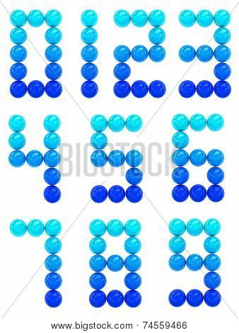 Blue Numbers