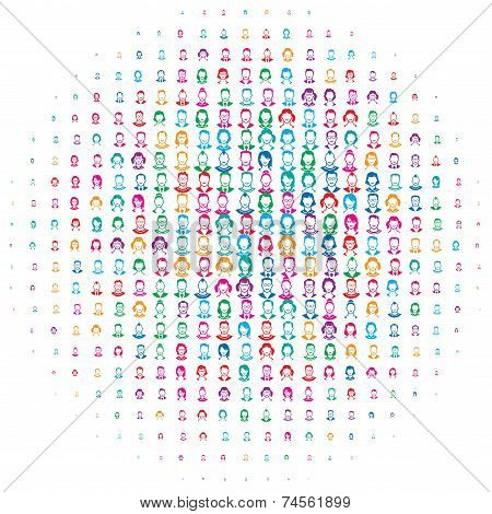 Human faces