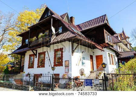 The Family Home Of Bronislaw Czech In Zakopane