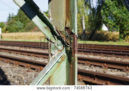 Electricity Pylon For Railways