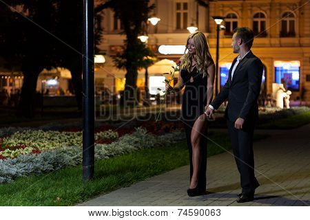 Date Night Walk In The City