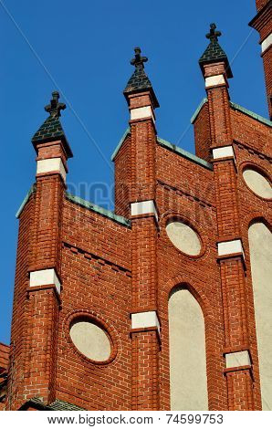 Church Of The Holy Family. Kaliningrad (until 1946 Koenigsberg), Russia
