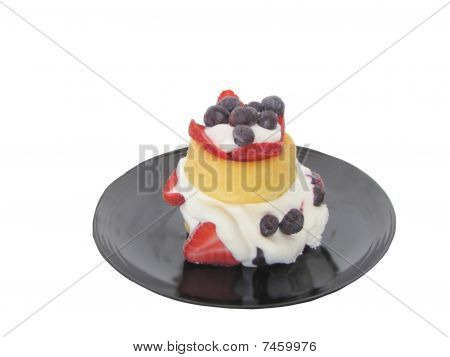 Shortcake, eper és áfonya
