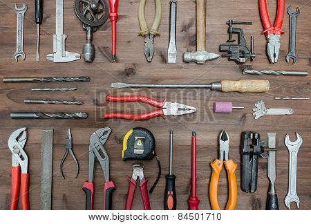 Set Of Different Tools
